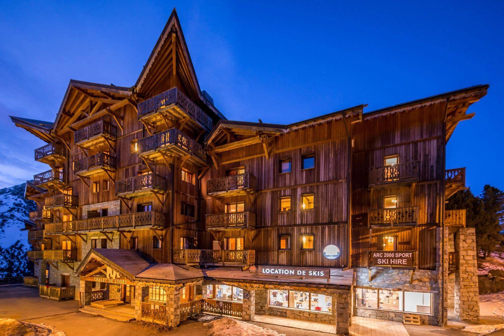 Chalet De L'Ours Les Arcs  Zewnętrze zdjęcie